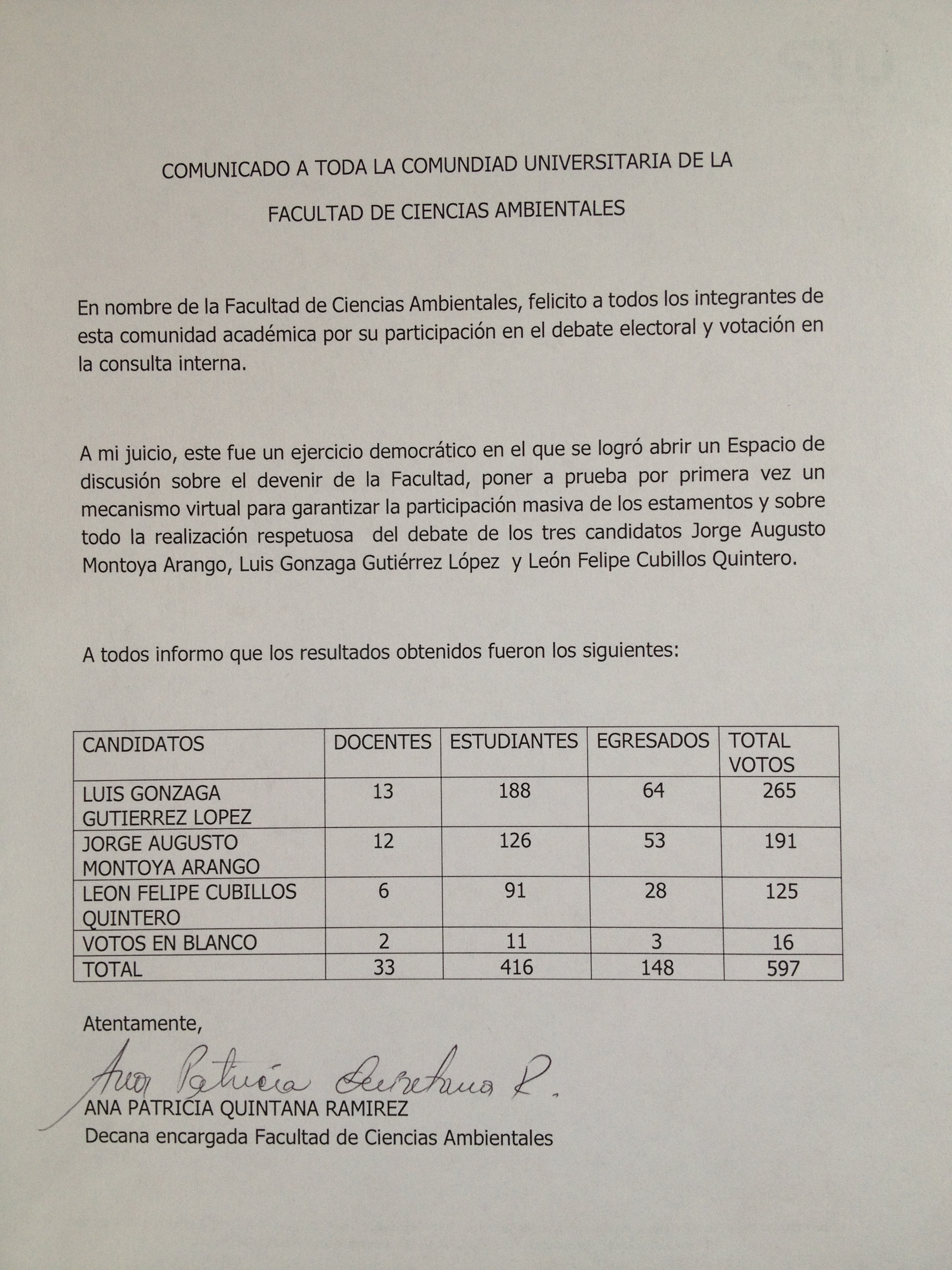 Comunicado Re