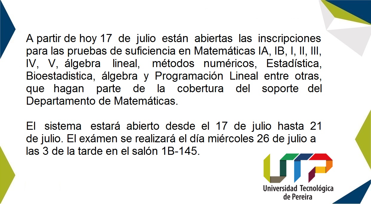 Pruebas de Su
