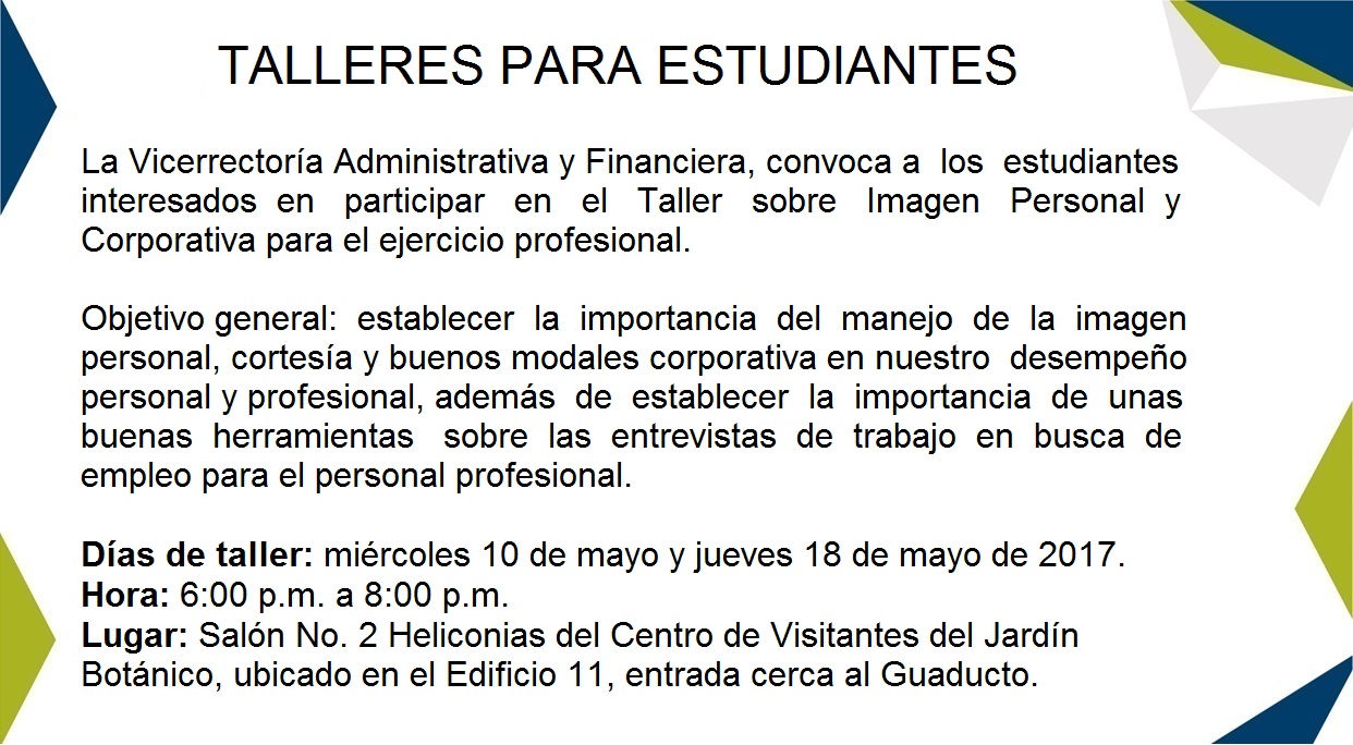 TALLERES PARA