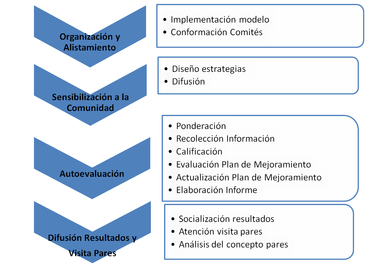 Acreditación Institucional :: Modelo Metodológico