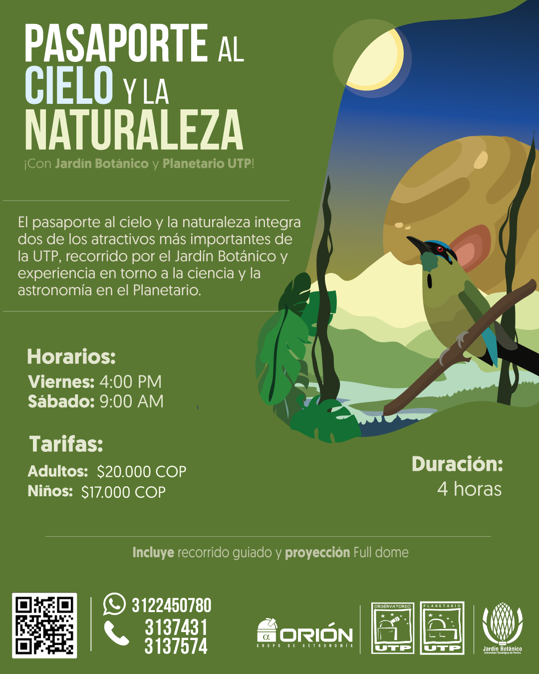Pasaporte al cielo y la naturaleza POAUTP