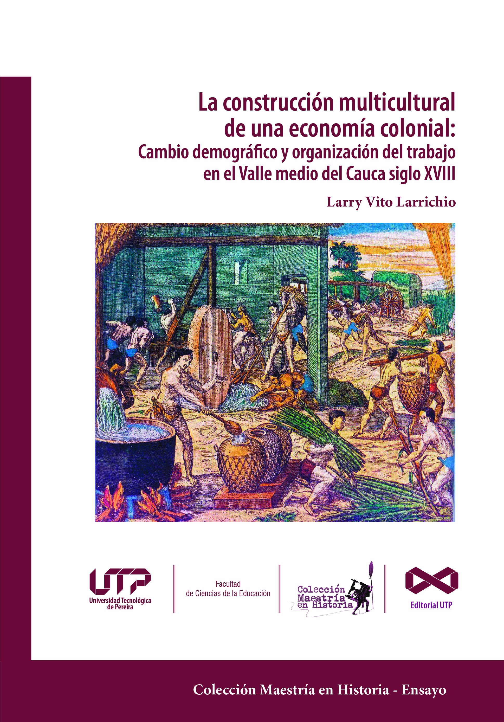 La construcción multicultural de una economía colonial : Cambio demográfico y organización del trabajo en el Valle medio del Cauca siglo XVIII