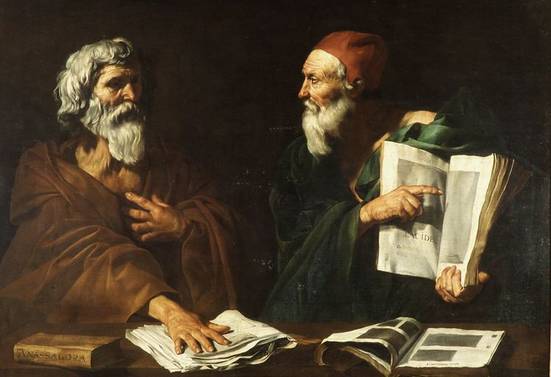 Resultado de imagen para filosofos pintura